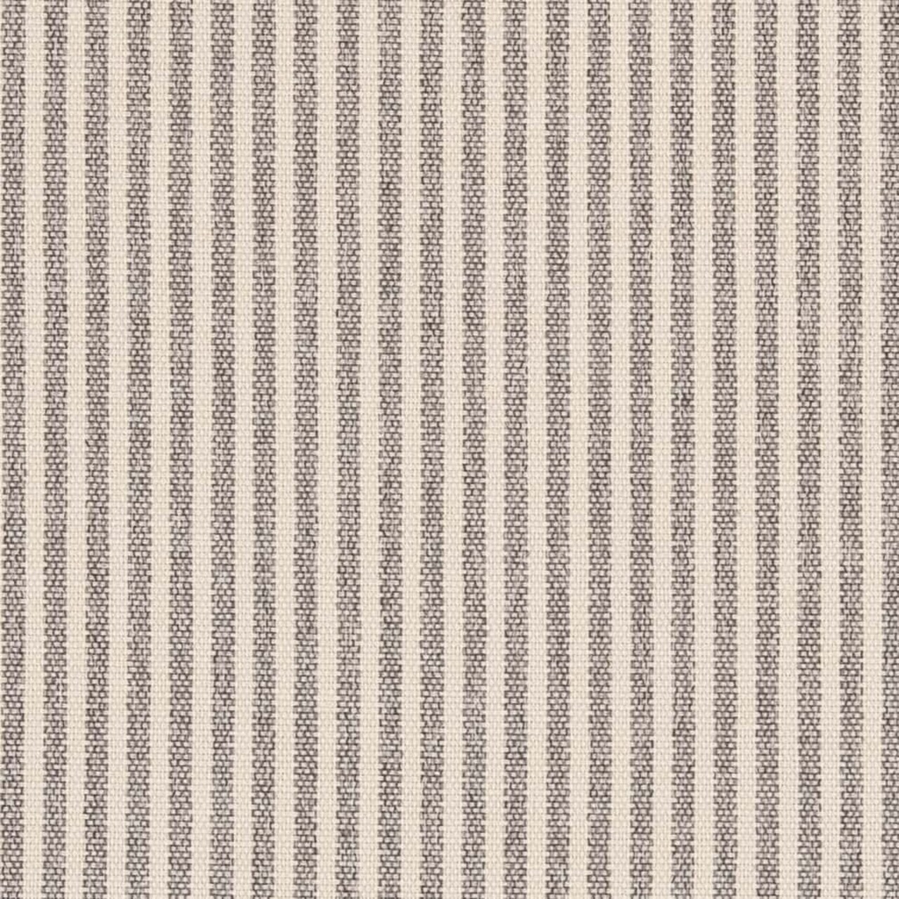 Ticking Pewter - Grey & Silver Small Scale,Stripe Upholstery Fabric 54 Inches"